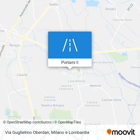 Mappa Via Guglielmo Oberdan