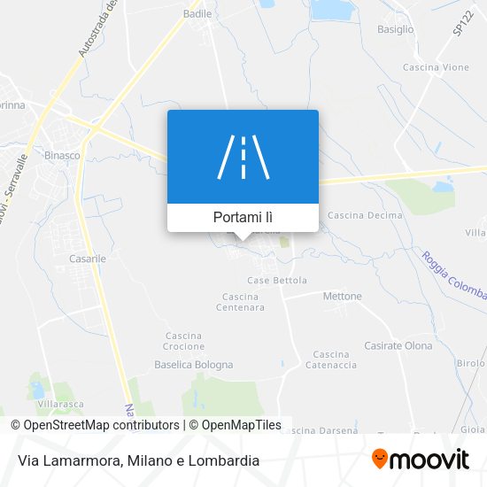 Mappa Via Lamarmora