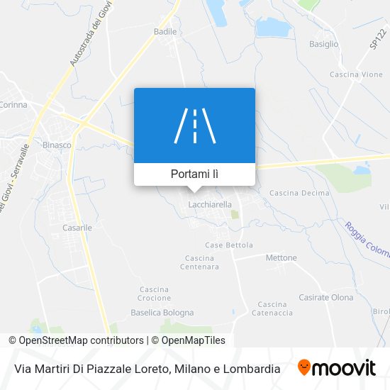 Mappa Via Martiri Di Piazzale Loreto