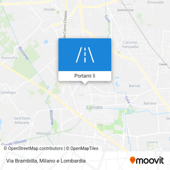 Mappa Via Brambilla