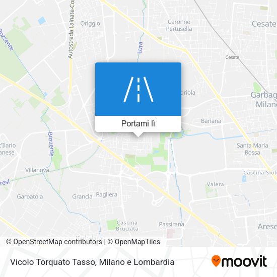 Mappa Vicolo Torquato Tasso