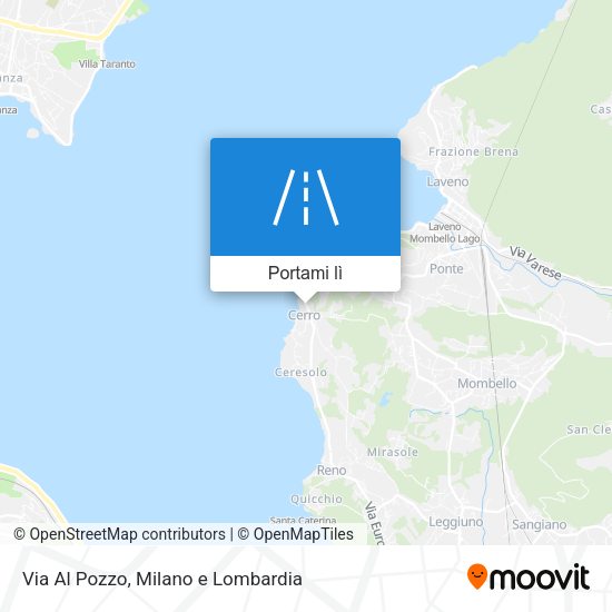 Mappa Via Al Pozzo