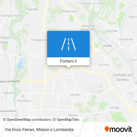 Mappa Via Enzo Ferrari