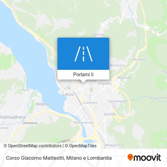 Mappa Corso Giacomo Matteotti