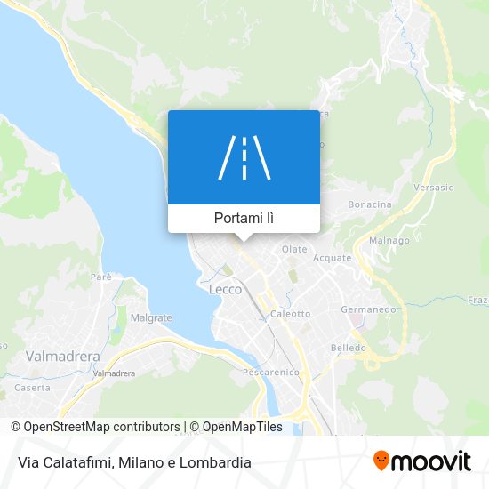 Mappa Via Calatafimi