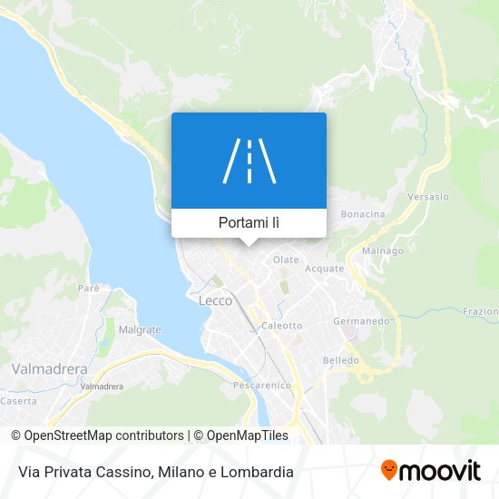 Mappa Via Privata Cassino