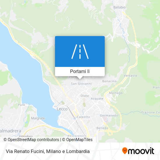 Mappa Via Renato Fucini