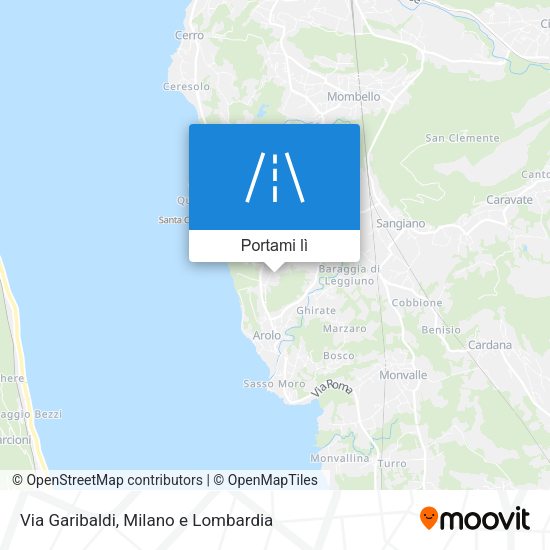 Mappa Via Garibaldi