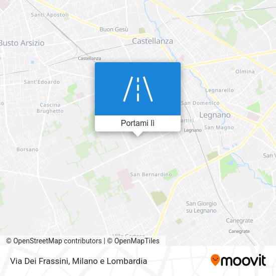 Mappa Via Dei Frassini