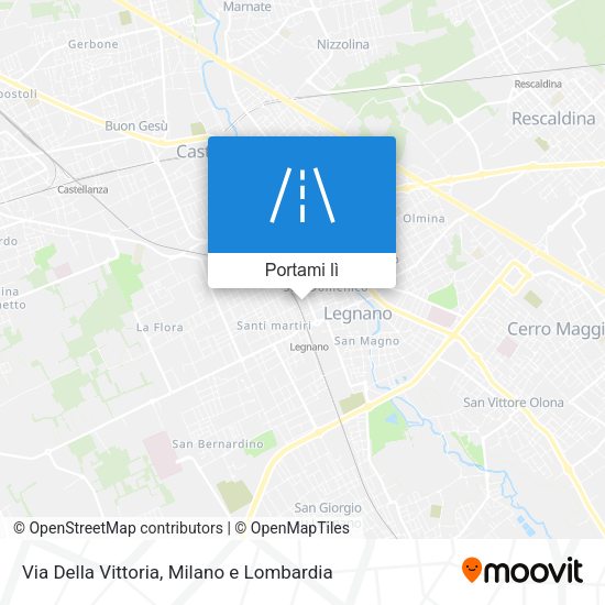Mappa Via Della Vittoria