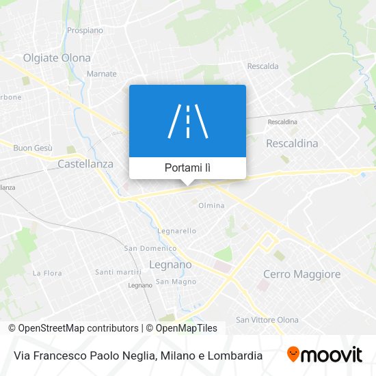 Mappa Via Francesco Paolo Neglia