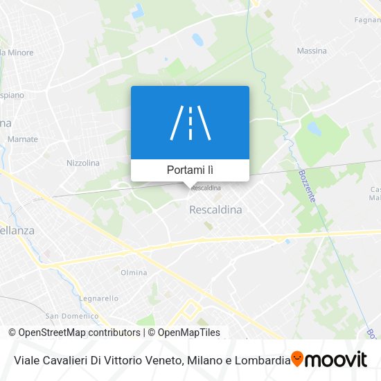 Mappa Viale Cavalieri Di Vittorio Veneto
