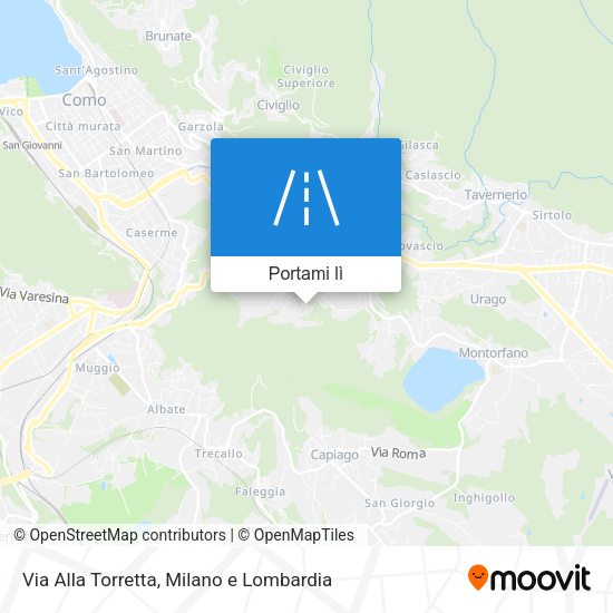 Mappa Via Alla Torretta