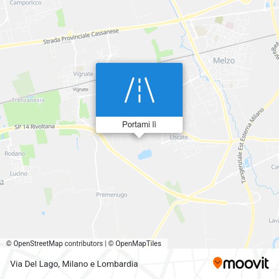 Mappa Via Del Lago