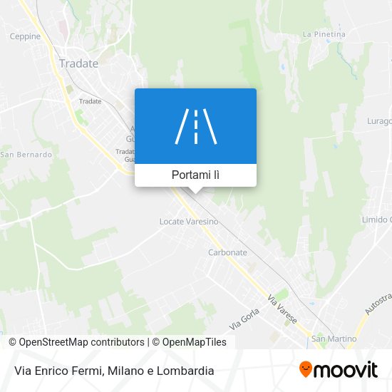 Mappa Via Enrico Fermi