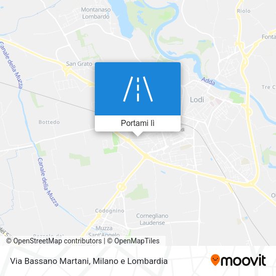 Mappa Via Bassano Martani