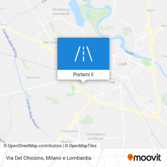 Mappa Via Del Chiosino