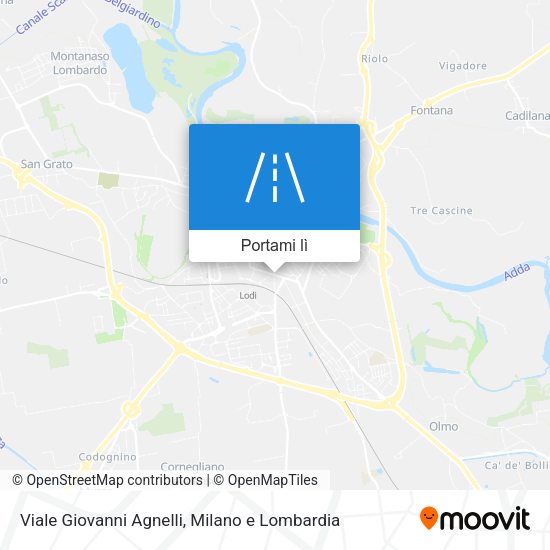 Mappa Viale Giovanni Agnelli