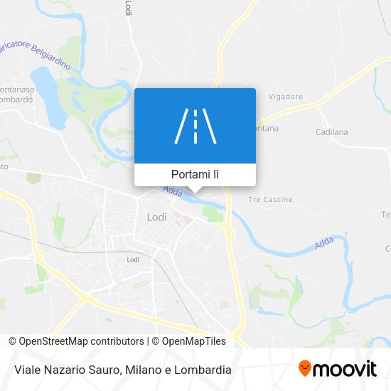 Mappa Viale Nazario Sauro