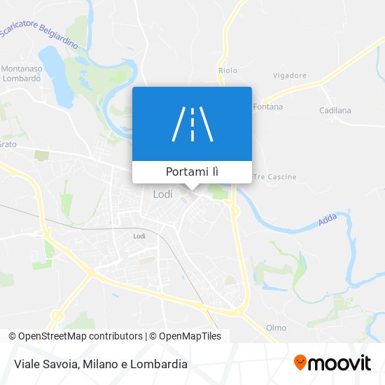 Mappa Viale Savoia