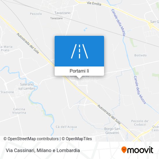 Mappa Via Cassinari