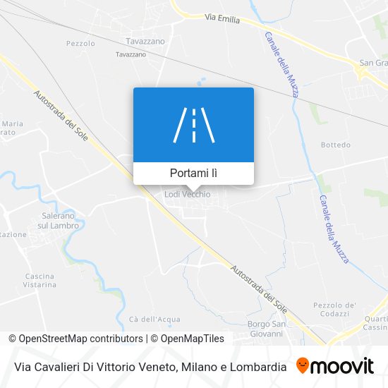 Mappa Via Cavalieri Di Vittorio Veneto