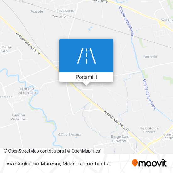 Mappa Via Guglielmo Marconi