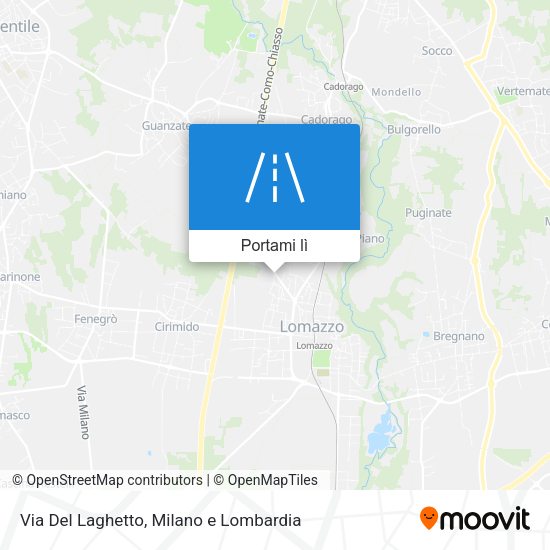 Mappa Via Del Laghetto