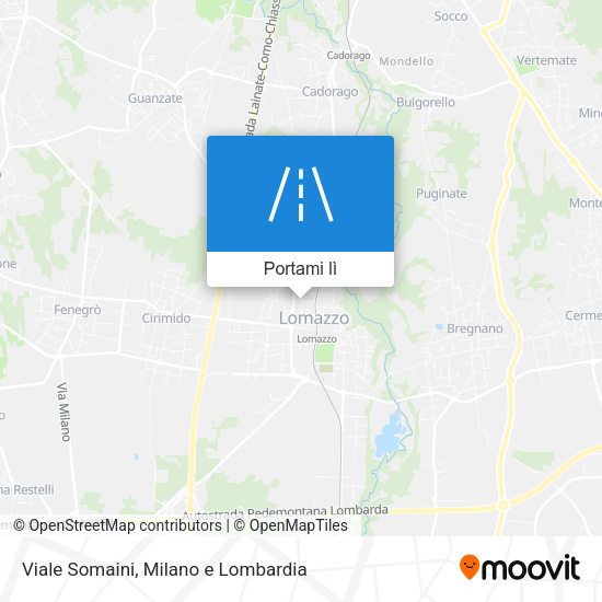 Mappa Viale Somaini