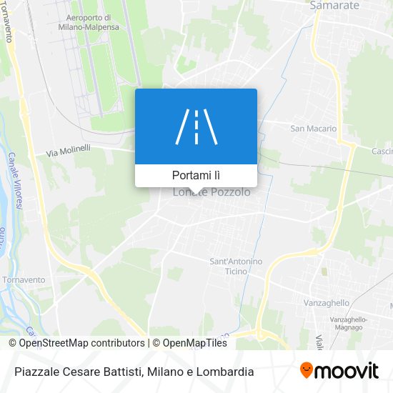 Mappa Piazzale Cesare Battisti