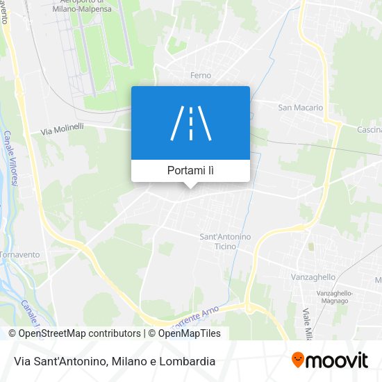 Mappa Via Sant'Antonino