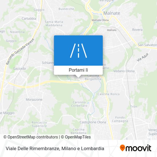 Mappa Viale Delle Rimembranze