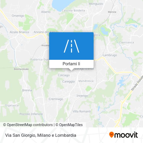 Mappa Via San Giorgio