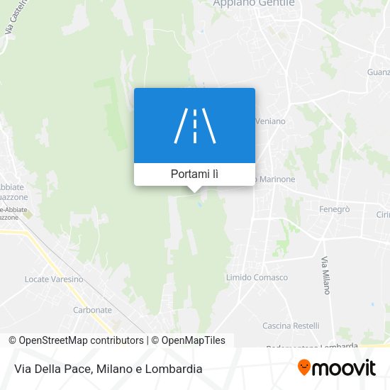 Mappa Via Della Pace