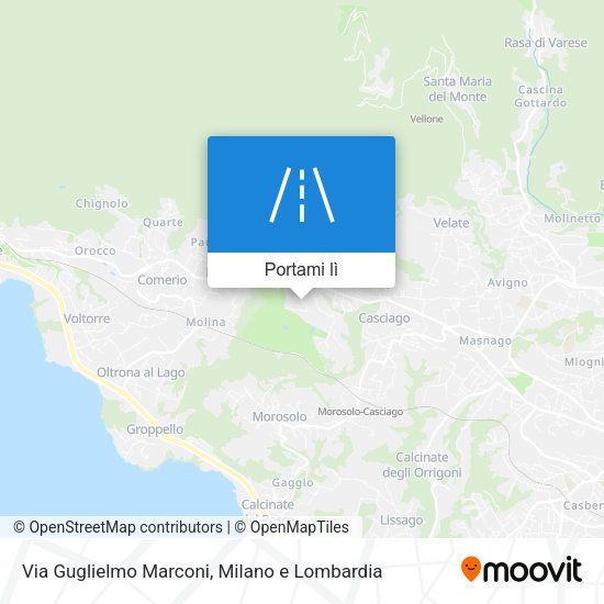 Mappa Via Guglielmo Marconi
