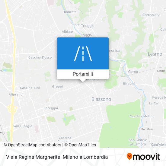 Mappa Viale Regina Margherita