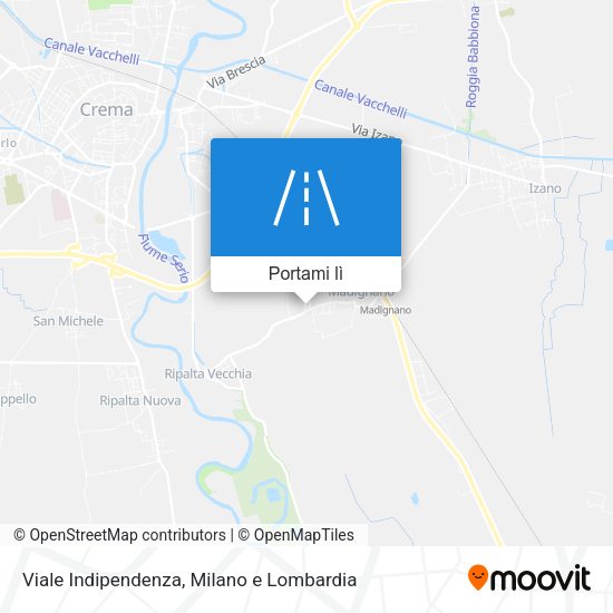 Mappa Viale Indipendenza