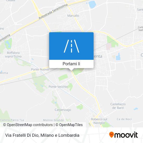Mappa Via Fratelli Di Dio