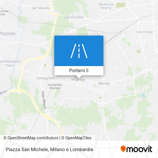 Mappa Piazza San Michele