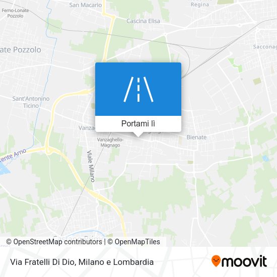 Mappa Via Fratelli Di Dio