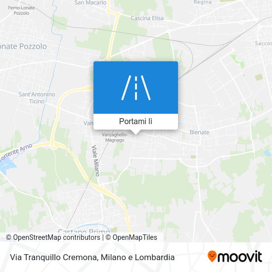 Mappa Via Tranquillo Cremona