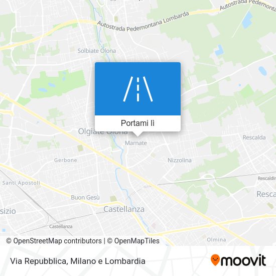 Mappa Via Repubblica