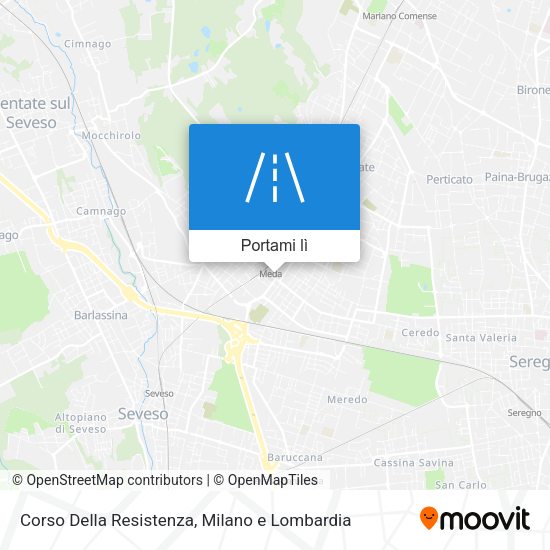 Mappa Corso Della Resistenza