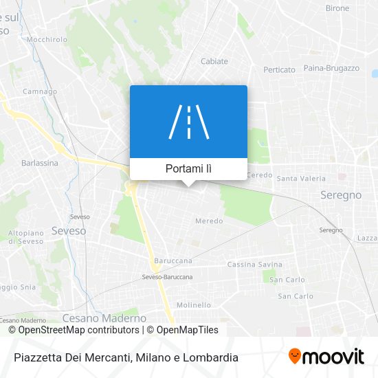 Mappa Piazzetta Dei Mercanti