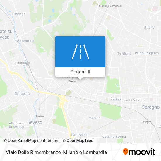Mappa Viale Delle Rimembranze