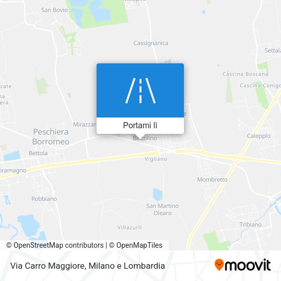 Mappa Via Carro Maggiore