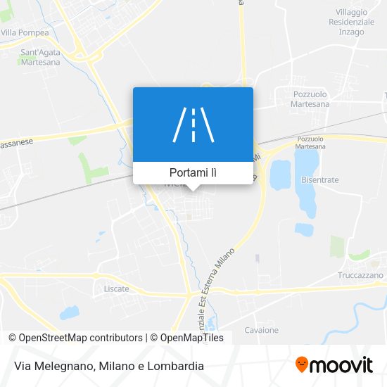 Mappa Via Melegnano