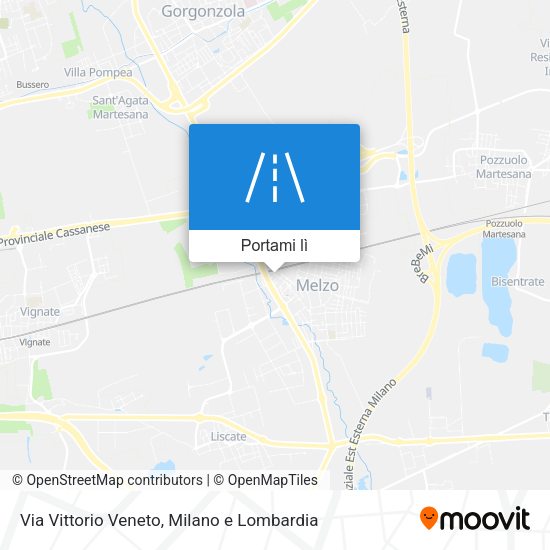 Mappa Via Vittorio Veneto