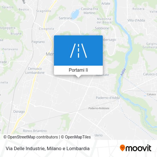 Mappa Via Delle Industrie