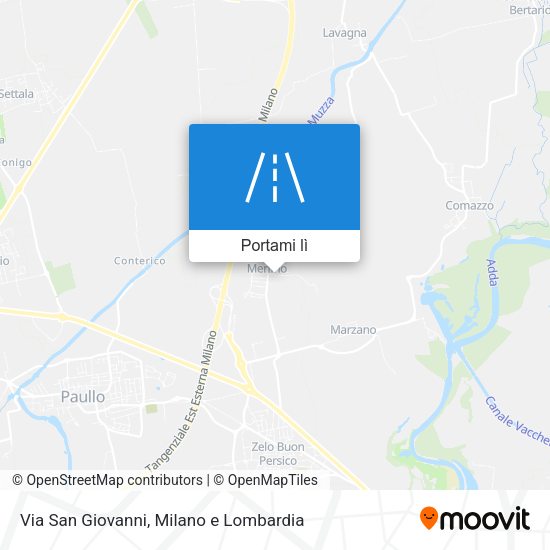 Mappa Via San Giovanni